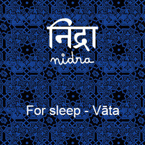 Button for the infusion Nidra, For sleep - Vata