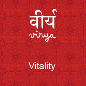 Button for infusion Virya, vitality